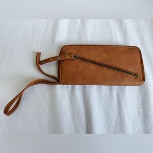 Free People Brown Leather Wallet